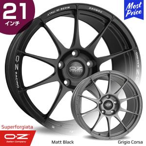 OZ Atelier Forged オーゼット アテリア フォージド スーパーフォージアータ 21インチ 11.5J 67 5-130 グリジオコルサ マットブラック ホイール1本 | 鍛造｜mostprice