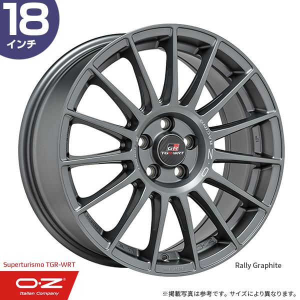 OZ Racing スーパーツーリズモ TGR-WRT 18インチ 7.5J 48 5-100 ラリ...