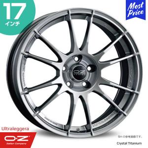 OZレーシングホイールウルトラレッジェーラ黒17インチ×7.0J、4