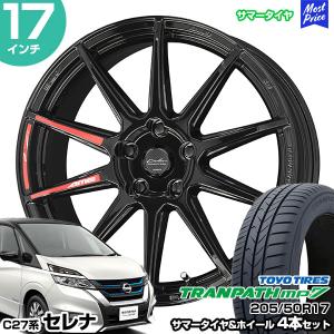 共豊 セレナ C27系 17インチ 205/50R17 おすすめ サマータイヤホイール