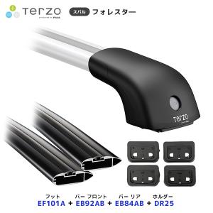 TERZO ルーフキャリア取付 セット キックス フット〔EF101A〕フロント