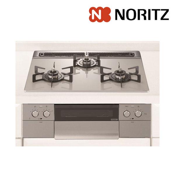 ビルトインガスコンロ ノーリツ Nest ネスト 60cm幅 N3WU5PWAP2STE ガラストッ...
