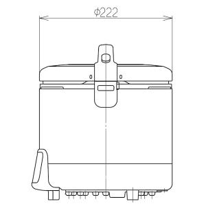 ガス炊飯器 リンナイ RR-050VQ(W) ...の詳細画像5