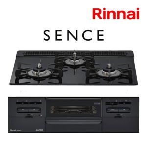 リンナイ ビルトインガスコンロ 3口 60cm リンナイ（Rinnai） ビルトインコンロ メタルトップ 3口 3V乾電池