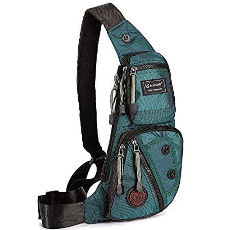 Nicgid Sling Bag Chest Shoulder Backpack Fanny Pac...
