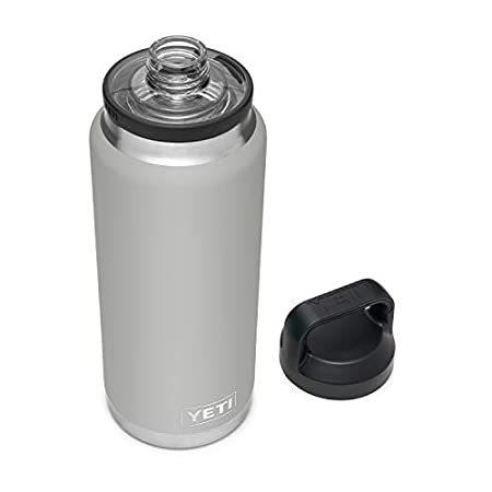 YETI Rambler 36オンスボトル 真空断熱 ステンレススチール チャグキャップ付き グラナ...