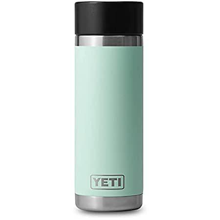 YETI Rambler 18オンスボトル ステンレススチール 真空断熱 ホットショットキャップ付き...