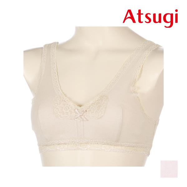 ATSUGIの肌着 綿100% かぶりタイプ ブラジャー 日本製 アツギ ATSUGI