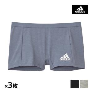 同色3枚セット adidas アディダス ハーフショーツ パンツ 女性 グンゼ GUNZE｜mote