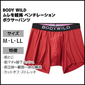 BODY WILD ムレを軽減 ベンチレーショ...の詳細画像5