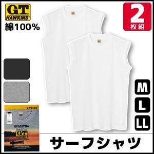 G.T.HAWKINS サーフシャツ 2枚組 グンゼ HK10182｜mote