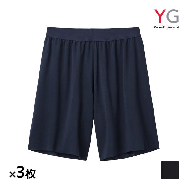 同色3枚セット YG ワイジー CUT OFF in.P ペチパンツ 3.5分丈 前とじ メンズ 男...