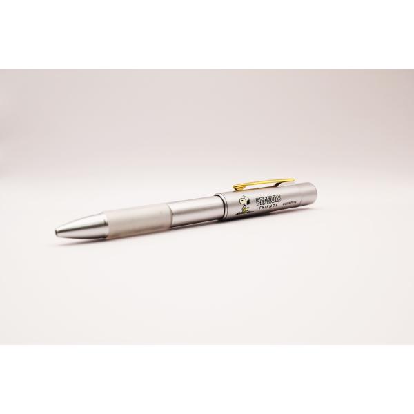 印鑑 はんこ【スヌーピースタンペン4F】【シルバー】【WEBオーダーパック】 ボールペン ネームペン...