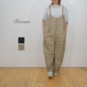 Brocante ブロカント 40綾ダンプ ブトン サロペット 33-347T  日本製【H】｜mother-shop2