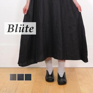 Blute ブリューテ モックトゥレースアップシューズ レディース 靴 牛革