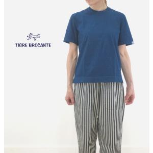 TIGRE BROCANTE ティグルブロカンテ ミックスソリッド シャツ OP-18