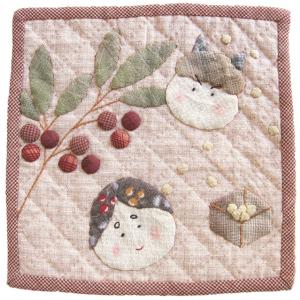 パッチワークキット アップリケモチーフ「スーちゃんとお花」 k-91