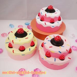 スクイーズ Happy イチゴケーキ ホールケ...の詳細画像4