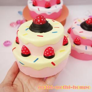 スクイーズ Happy イチゴケーキ ホールケ...の詳細画像5