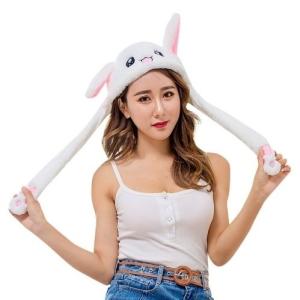 うさ耳 帽子 耳が動く うさみみ ぼうし 可愛い ふわふわ ぬいぐるみ生地 Sns インスタ Tiktok 韓国で大人気 Twice Usamimi Boushi もっちもち本舗 通販 Yahoo ショッピング