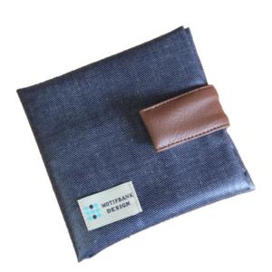 ハンドメイド】 携帯用ボックスティッシュケース つや消しラミネート