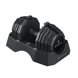 BYZOOM FITNESS クラシックシリーズ 可変式ダンベル 22.6kg(50LB) 単品 アジャスタブルダンベル 正規品