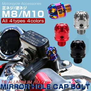 ゆM10 ミラーホールキャップ ミラーホールカバー 正ネジ10mm カワサキ