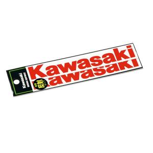 【ネコポス対応】KAWASAKI カワサキ ロゴカッティング反射ステッカー Mサイズ（レッド） J7010-0180｜バイクパーツMotoJam Yahoo!店