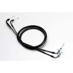 HURRICANE スロットルWケーブル（100mmロング）/・フォルツァX［MF08］・フォルツァ...