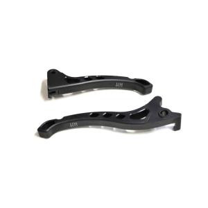 KN企画 デュアルカラーレバー ディスク3（マットブラック）/ライブDIO・ライブDIO-ZX［AF...