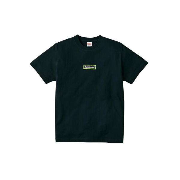 KAWASAKI カワサキ ポリゴンワッペンTシャツ（ブラック）Mサイズ J8901-0786