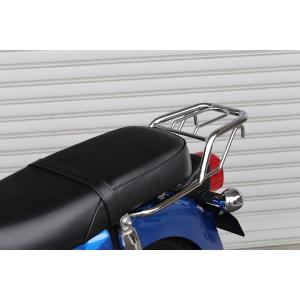 KIJIMA ダブルシート リアキャリア カブ ホンダ クロスカブ110 ダブルシート用リアキャリア ブラック KIJIMA