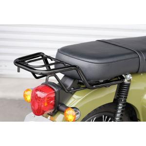 ホンダ クロスカブ110 ダブルシート用リアキャリア ブラック ホンダ クロスカブ110 ダブルシート用リアキャリア ブラック
