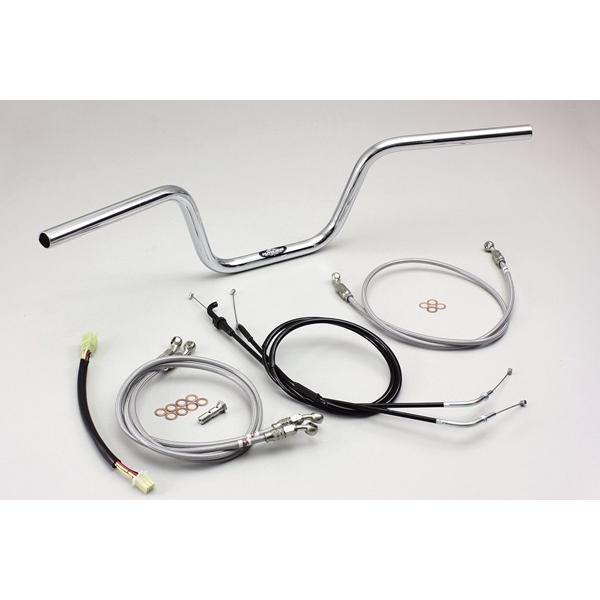 HURRICANE バーハンドルKIT/ZRX1200 DAEG＜ブレーキホース：フルステンレス製＞...