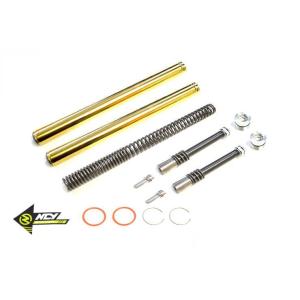 KN企画 NCY フロントフォークインナーチューブセット（N-17）ブラック