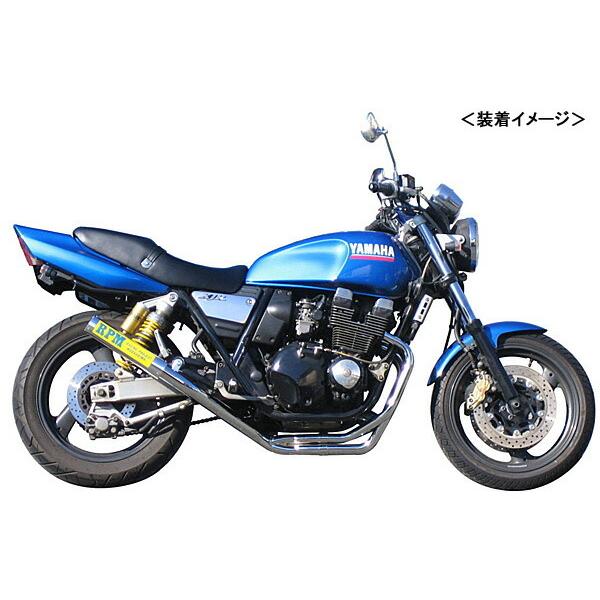 RPM RPM 67Racingフルエキゾーストマフラー（アルミ/スチールメッキ）/XJR400[4...