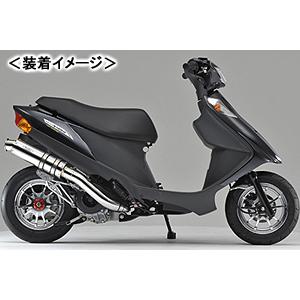 REALIZE EXIST SUS（イグジスト ステンレス） マフラー/アドレスV125（09-）・アドレスV125S 313-010-00｜moto-jam