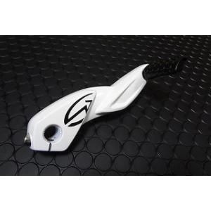 KN企画 BCD キックペダル（WHITE/MATTE BLACK）マーク/BW’S100・グランド...