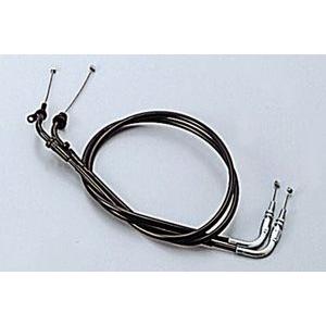 HURRICANE スロットルWケーブル（150mmロング）/バンディット250・バンディット250V（95-） HB6516｜バイクパーツMotoJam Yahoo!店