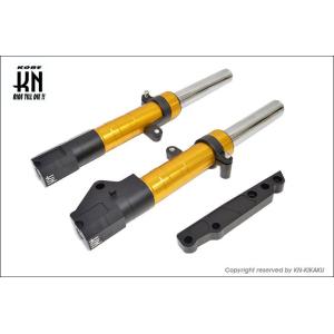 KN企画 NCY フロントフォークインナーチューブセット（N-17）ブラック