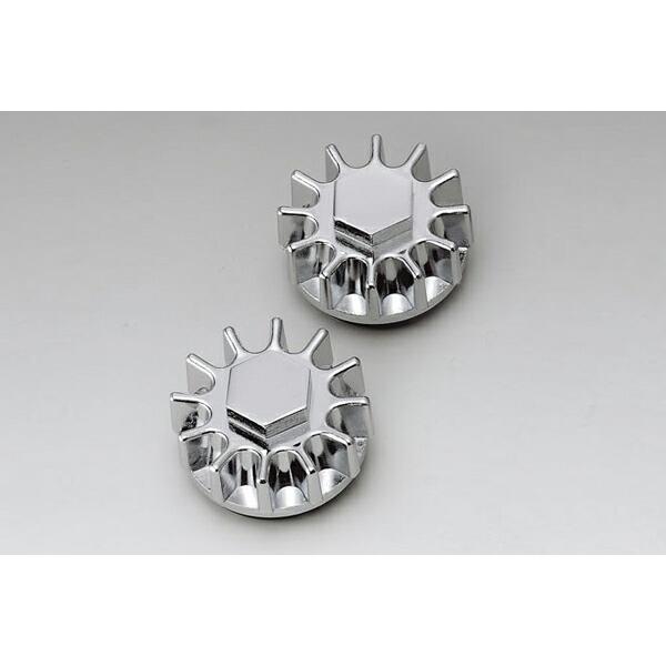 【アウトレット 30％OFF】KIJIMA ドレスアップカバー タペット（メッキ/2個セット）/CB...