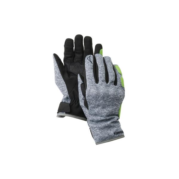 KAWASAKI カワサキ レイヴンウインターグローブ（3Lサイズ）グレー J8002-2090