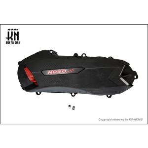 KN企画 KOSO 軽量クランクケースカバー（レッド）/シグナスX（1-3型） KS-CCCY3-B...