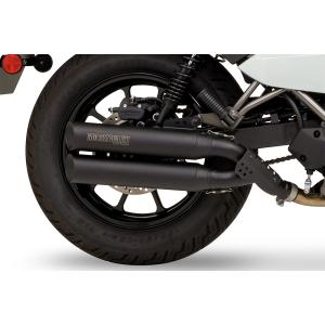 MORIWAKI ELIMINATOR ［8BL-EL400A］ （23年-） スリップオンマフラー クロスツイン ブラック Slip-On Exhaust CROSS TWIN BLACK 01810-CG261-00｜moto-jam