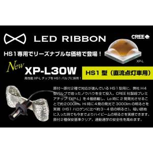 SYGN HOUSE LEDヘッドライトバルブ LED RIBBON XP-L30W LEDヘッドライトKIT HS1型 タイプ1 DIO110 リード125｜moto-jam