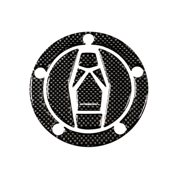 SSK SPEEDRA カーボンタンクキャップパッド KAWASAKI タイプ3/NINJA H2 ...