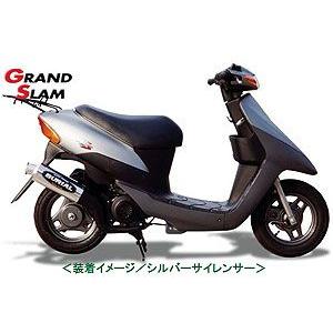 BURIAL G.S. マフラー　グランドスラム　レッツ2 BURIAL グランドスラム マフラー（ブラック）/レッツ・レッツ2 S01-01