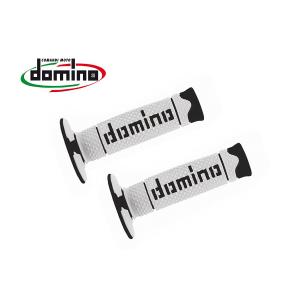 domino グリップ オフロード DSH ホワイト×ブラック A26041C4046