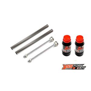 KN企画 アドレスV125 アルミ削り出し フロントフォーク（ブラック