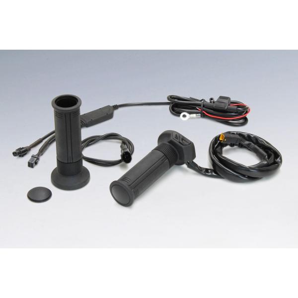 KIJIMA グリップヒーター GH07 スイッチ一体式（インチ/25.4mm）/130mm 304...